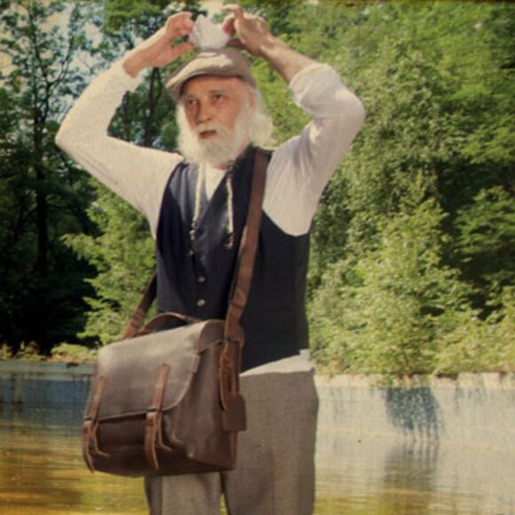 Aunts & Uncles Fella Leather Messenger Bag - Picture 13 of 13